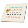 3dRose 3dRose- Coffee quotes - Simple and Creative Coffee Quotes - Tiles (ct-360807)