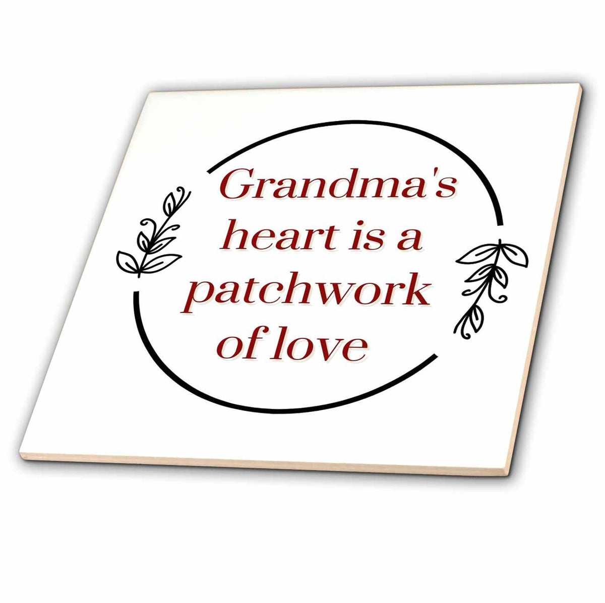 3dRose Inspirational Words about Grandma - Tiles (ct-370007)