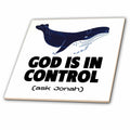 3dRose God Is In Control Ask Jonah Christian Library Prints - Tiles (ct-377392)