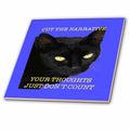 3dRose Cut The Narrative Your Thoughts Just Dont Count Cat Quote - Tiles (ct-383408)
