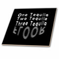 3dRose One Tequila, Two Tequila, Three Tequila, Floor - Tiles (ct-384286)