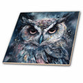 3dRose Cassie Peters Birds - Owl - Tiles (ct-385165)