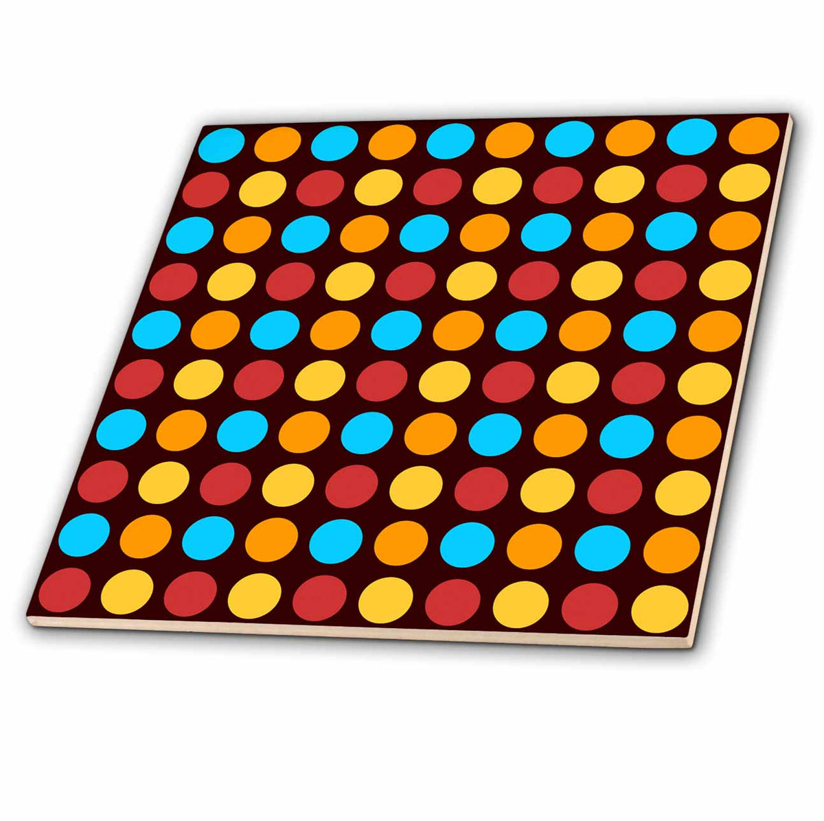 3dRose Rewards4life Gifts - Retro Dotted Pattern - Tiles (ct_41095)