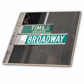 3dRose Signs - Times Square Broadway - Tiles (ct_4393)