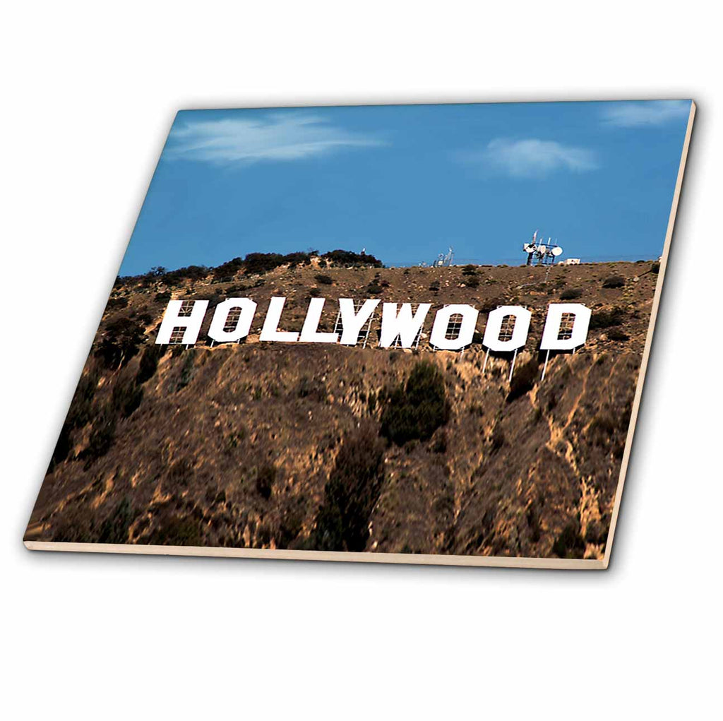 3dRose Signs - Hollywood - Tiles (ct_4400)