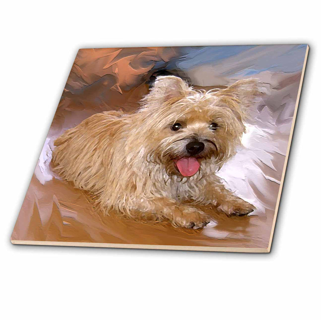 3dRose Dogs Cairn Terrier - Cairn Terrier - Tiles