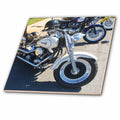 3dRose Tile Picturing Harley Motorcycle® in Front - Tiles (ct_62267)
