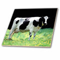 3dRose Farm Animals - Holstein Cow - Tiles (ct_624)