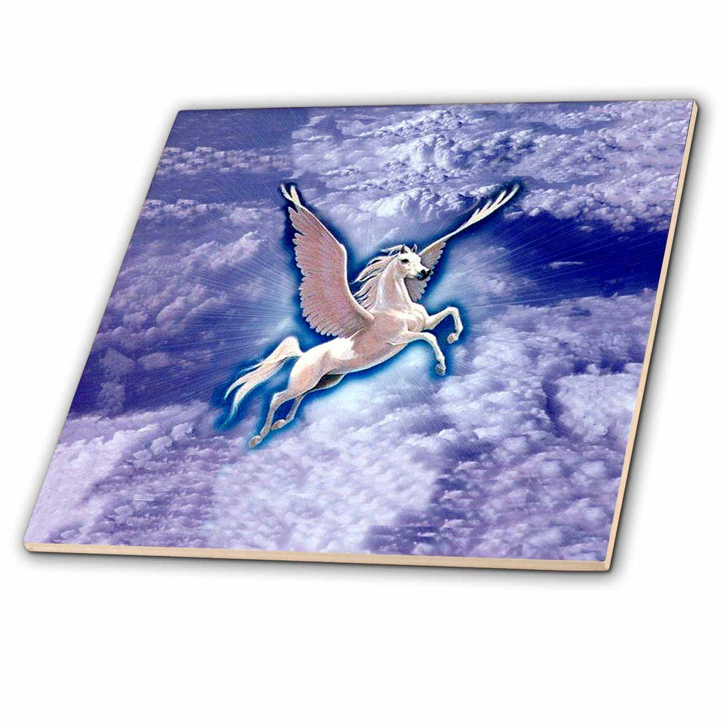 3dRose Mythical - Pegasus - Tiles (ct_799)
