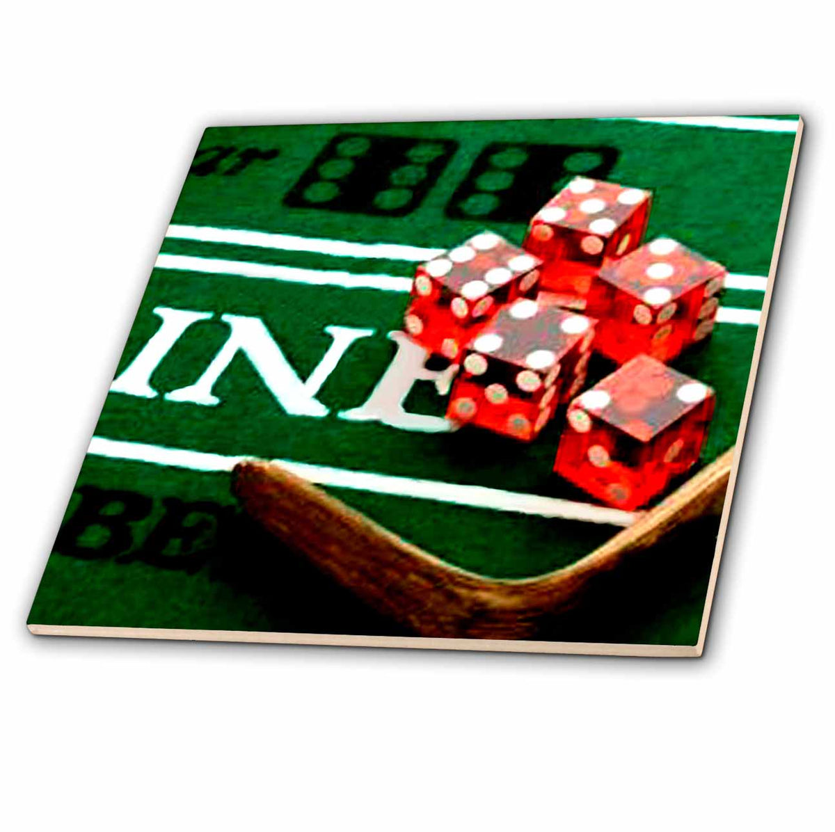 3dRose Games - Craps - Tiles (ct_848)