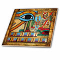 3dRose Susan Brown Designs General Themes - Egyptian Abstraction - Tiles (ct_99469)