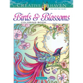 Creative Haven Birds and Blossoms Coloring Book - Paperback