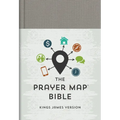The KJV Prayer Map(r) Bible [Gray Weave] - Hardcover
