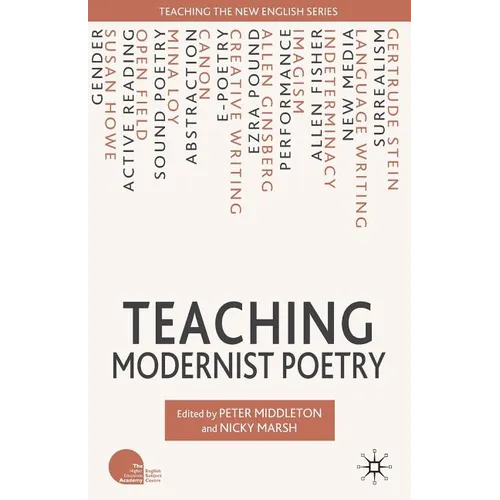 Teaching Modernist Poetry - Paperback