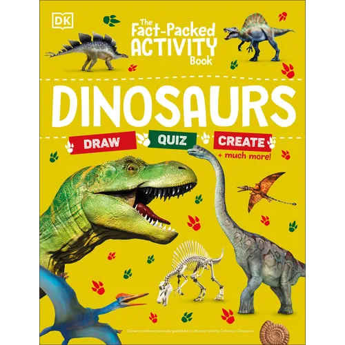 The Fact-Packed Activity Book: Dinosaurs - Paperback