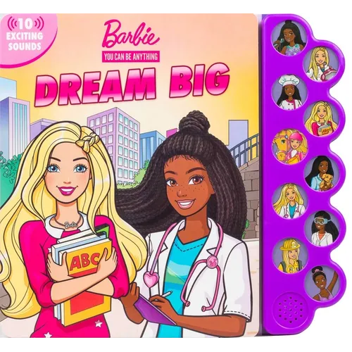 Barbie: You Can Be Anything: Dream Big! - Board Book