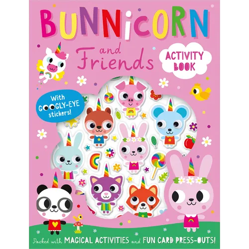Bunnicorn and Friends Activity Book - Paperback