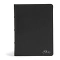 CSB Spurgeon Study Bible, Black Genuine Leather, Indexed - Leather