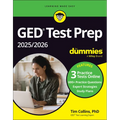 GED Test Prep 2025/2026 for Dummies: Book + 3 Practice Tests Online - Paperback