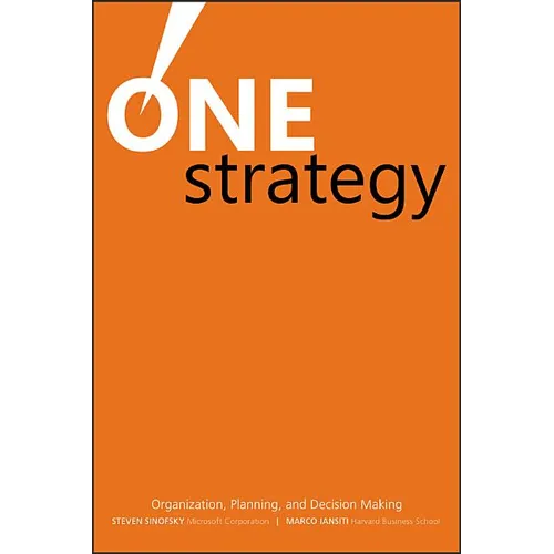 One Strategy: Organization, Planning, and Decision Making - Hardcover
