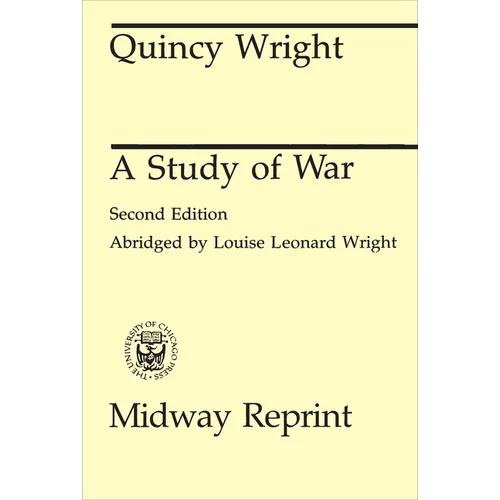 A Study of War - Paperback