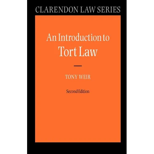 An Introduction to Tort Law - Paperback