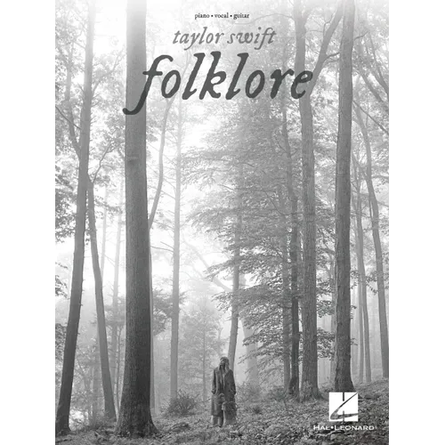 Taylor Swift - Folklore: Piano/Vocal/Guitar Songbook - Paperback