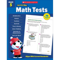 Scholastic Success with Math Tests Grade 5 Workbook - Paperback