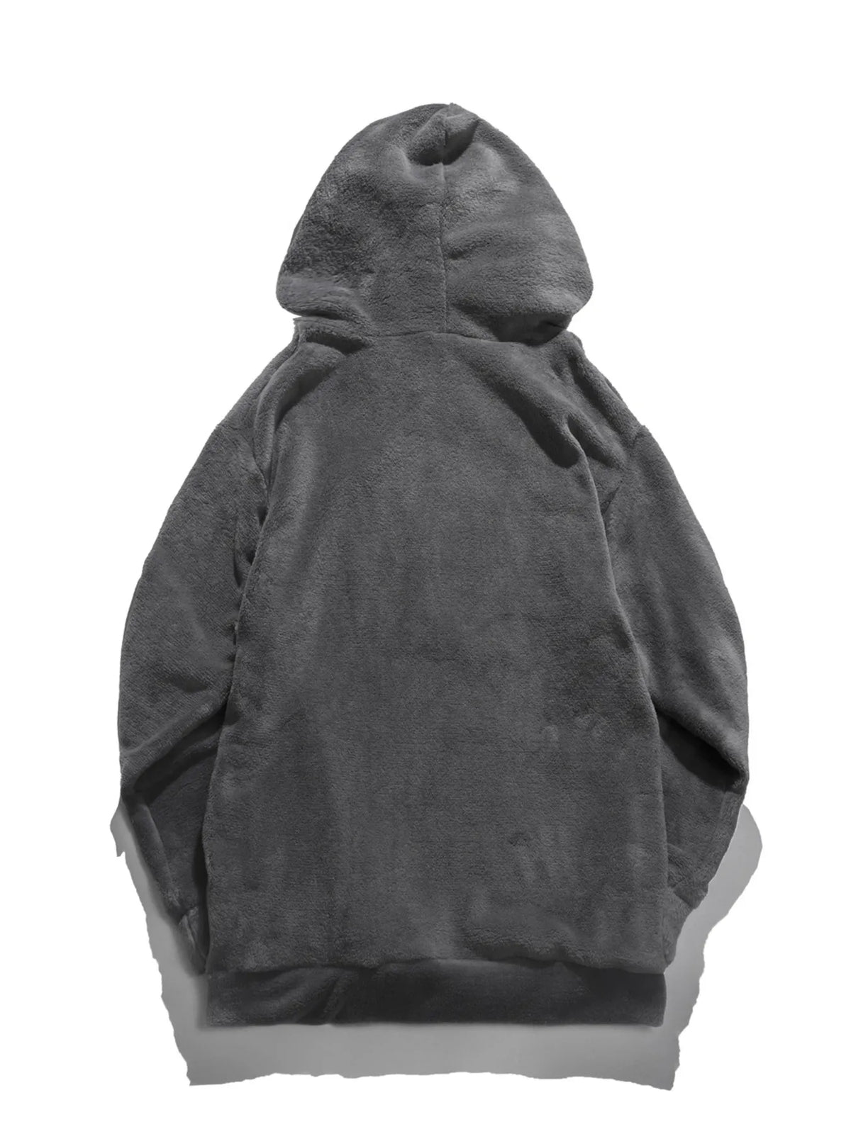 Men's Drawstring Long Sleeve Fleece Hoodie