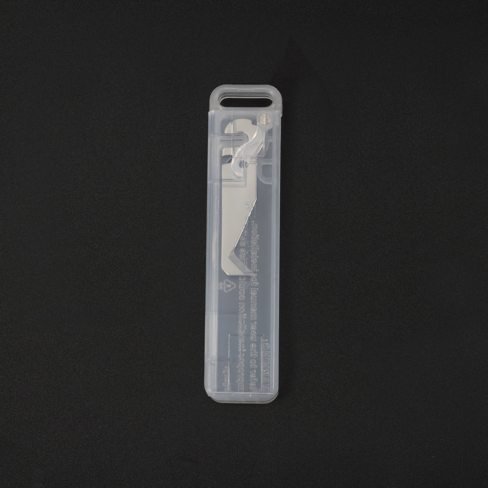 Stainless Steel Box Cutter - Short, 1 slot