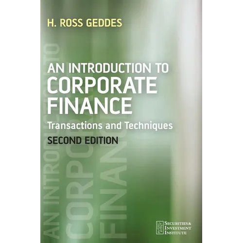Introduction to Corporate Fina - Paperback