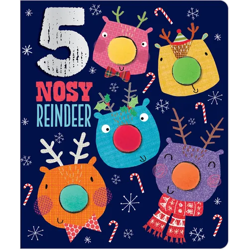 5 Nosy Reindeer - Board Book