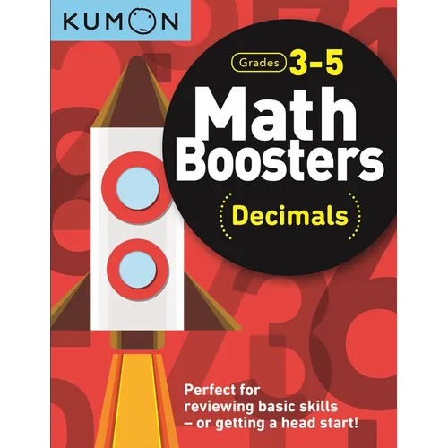 Kumon Math Boosters: Decimals - Paperback