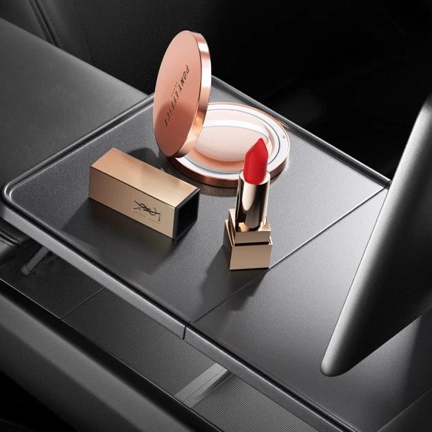 Center Console Folding Table for Model Y Juniper / Model 3 Highland