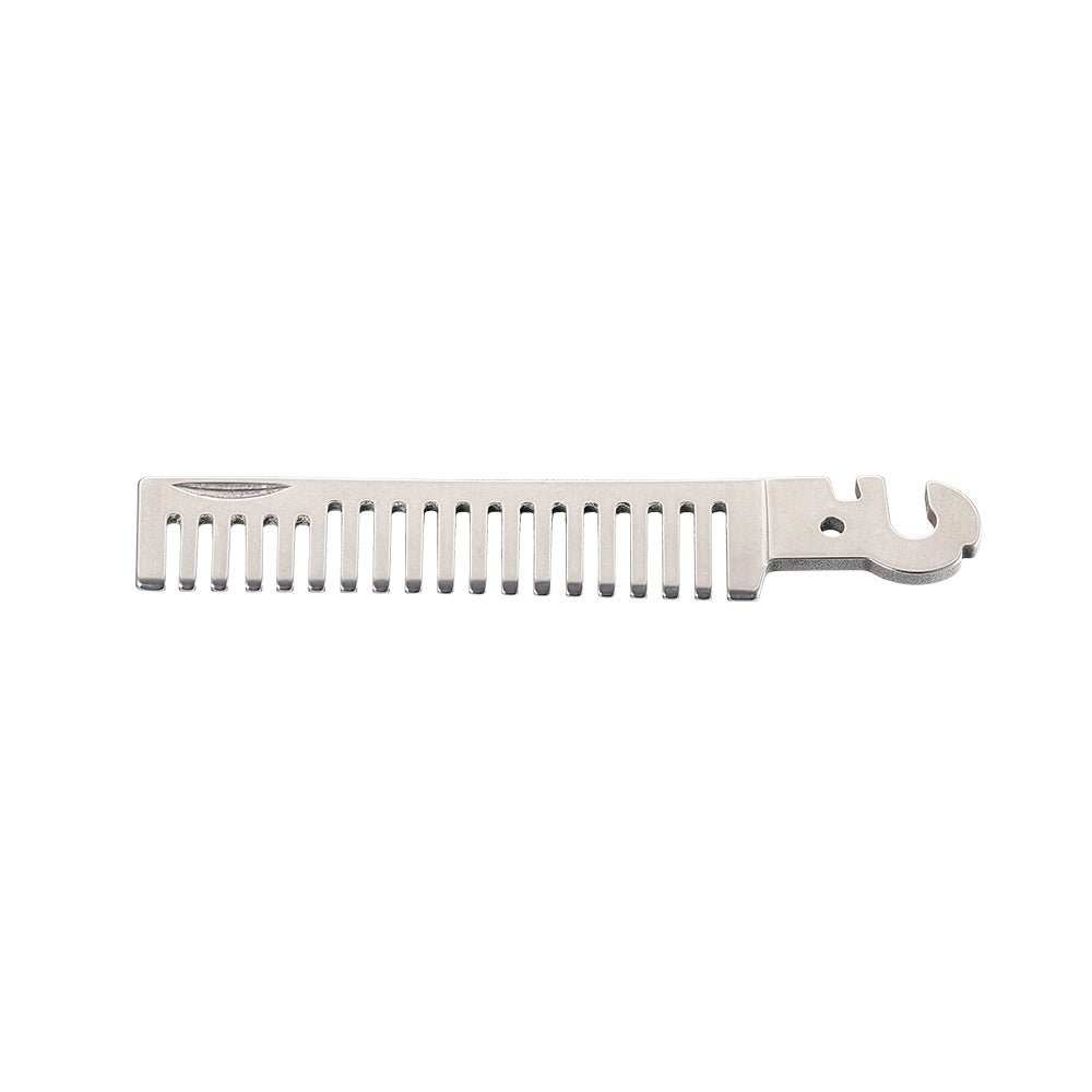 Stainless Steel Comb - Long, 1 slot