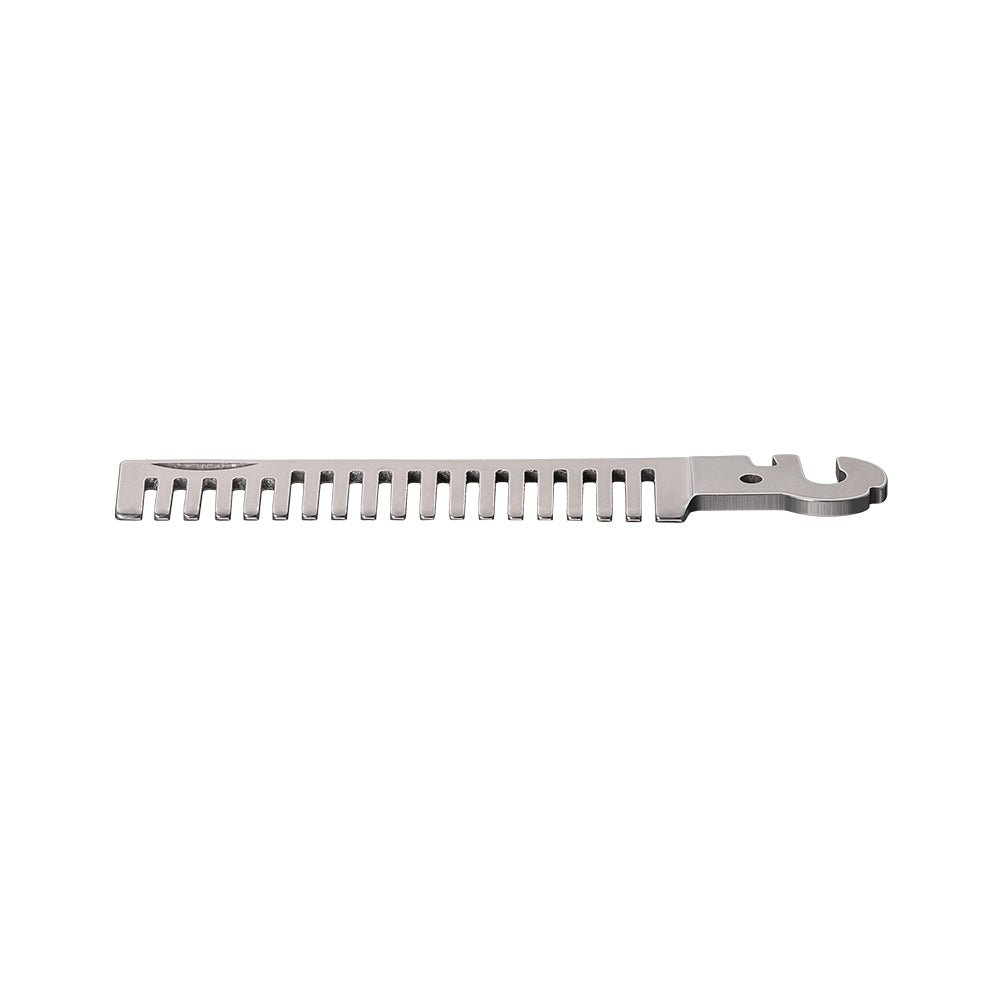 Stainless Steel Comb - Long, 1 slot