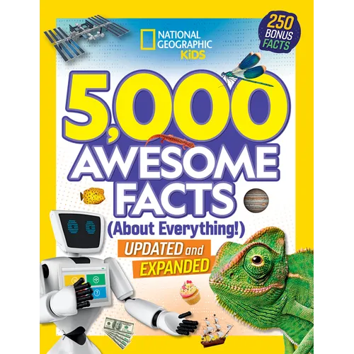5,000 Awesome Facts (about Everything!): Updated and Expanded!: . - Hardcover
