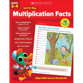 Scholastic Success with Multiplication Facts Grades 3-4 Workbook - Paperback