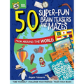 50 Super-Fun Brain Teasers and Mazes from Around the World - Paperback