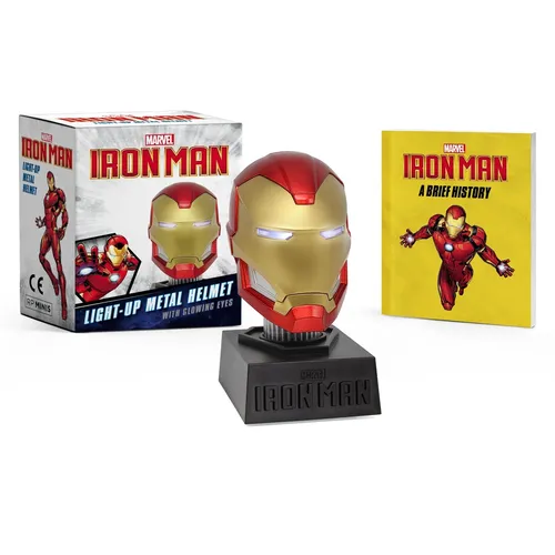 Marvel: Iron Man Light-Up Metal Helmet: With Glowing Eyes - Paperback