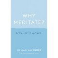 Why Meditate? Because It Works - Hardcover