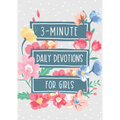 3-Minute Daily Devotions for Girls - Paperback
