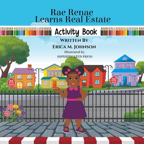Rae Renae Learns Real Estate Activity Book - Paperback