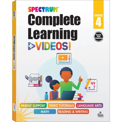 Spectrum Complete Learning + Videos Workbook: Volume 69 - Paperback