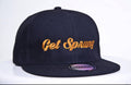 The “GET SPRUNG” black snap back hat