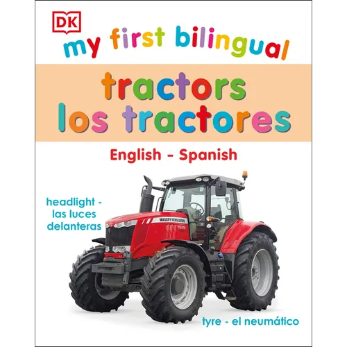 My First Bilingual Tractors - Board Book