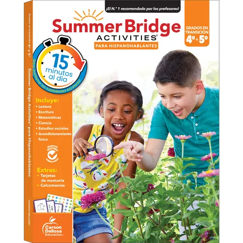 Summer Bridge Activities Spanish 4-5, Grades 4 - 5 - Paperback