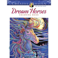 Creative Haven Dream Horses Coloring Book - Paperback