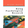 Doing Psychological Research - Paperback