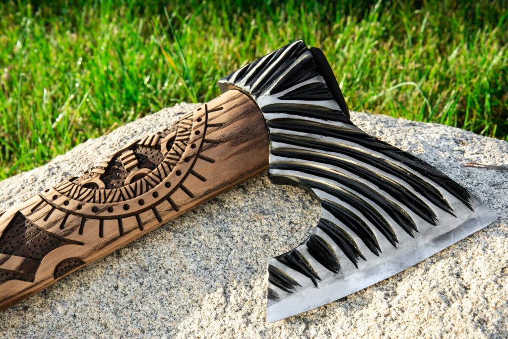 Hand-Forged Viking axe